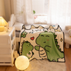 Cartoon Christmas Blanket Digital Printed Flannel Blanket Style 3 Children's Cover Blankets for Holiday Halloween