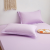 Solid Color Cotton Standard Pillowcases with Envelope Design Lightweight Pillow Cover Machine Washable Bedding Sets Soft, Comfortable And Breathable