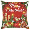 18 X 18 Inch Merry Christmas Trees Snowflake Throw Pillow Covers Pillowcases Throw Pillow Covers for Sofa Couch Home Decor