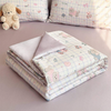 Breathable Lightweight Cool Blanket for Summer Hot Weather Cartoon Throw Blanket for Chair Couch Bed Sofa Travel And Camping Machine Washable 