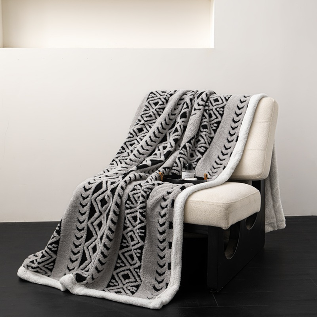 Double Sided Soft Sherpa Throw Blanket Printed Cation Blanket for Sofa Car Couch Chair Travel And Camping Warm Polyester Fleece Blanket Gift for Women Girls. 