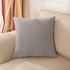 Plain Solid Color Linen Throw Pillow Covers 18"x18" Cushion Cases for Couch Sofa Bed Living Room Home Decoration 