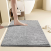 Chenille Extra Soft Absorbent Bath Rugs Non Slip Thick Bath Mats for Bathroom Floor Toilet Entrance Mat 40*60CM/50*80CM