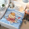 Soft Double Layer Cloudy Blanket for Baby Children 100% Polyester Thick Blanket for Bedding Crib Cot Stroller Comfortable Minky Blanket Keep Your Baby Girls Boys Cozy And Warm Animal Cartoon Throw Bl