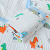 Soft Cotton Baby Swaddle Wrap Muslin Blanket Cloth Lovely Printed Newborn Throw Towel Toddler Toddler Boys Girls Breathable&lightweight 