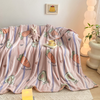 Printed Flannel Fleece Throw Blanket for Couch, Bedroom, Sofa Lightweight Cozy Soft Blanket for Bed Suitable for All Seasons