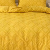  Bedding Set Luxury Solid Color Quilt Set Jacquard Tufted Cover Bedding Set Embroidered Tufted All Season Soft 