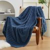 3D Imitation Turtle Shell Flannel Blanket Imitation Turtle Shell Blanket Cozy Soft Fuzzy Flannel Blanket Suitable for All Seasons