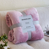 Lightweight Cozy Flannel Plush Blanket for Bed And Couch Solid Color Fleece Throw Blanket for All Seasons Microfiber Bed Blanket for Living Room