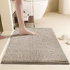 Chenille Extra Soft Absorbent Bath Rugs Non Slip Thick Bath Mats for Bathroom Floor Toilet Entrance Mat 40*60CM/50*80CM