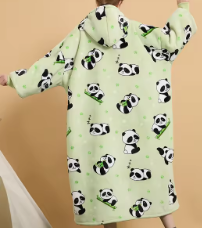 Thick Sherpa Blanket Sweatshirt With Sleeves Giant Pockets Hoodie Blanket Super Warm and Cozy Fuzzy Plush Fleece Blanket Hoodie