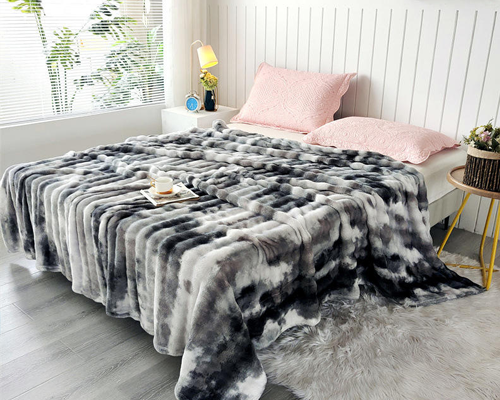Luxury Rabbit Fur Blankets