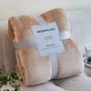Lightweight Cozy Flannel Plush Blanket for Bed And Couch Solid Color Fleece Throw Blanket for All Seasons Microfiber Bed Blanket for Living Room