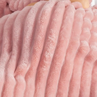 Exclusive Flannel Throw Blanket for Couch, Super Soft Striped Bed Blanket, Lightweight Fuzzy Cozy for All Seasons