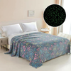 60x80 in Cozy Throw Blanket Glow in The Dark Blanket for Children Girls Kids Adults Polyester Blanket for Bedding 