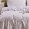  Bedding Set Luxury Solid Color Quilt Set Jacquard Tufted Cover Bedding Set Embroidered Tufted All Season Soft 