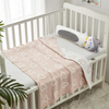 Cozy Soft Warm Chenille Baby Blanket for Girls Boys, Newborn Essentials for Infant, Baby Shower Receiving Gift - Pink Heart