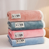 Reversible Plush Throw Warm Fleece Blanket Winter Bed Quilt for Sofa Couch & Knee Wrap Air Conditioner Blanket  