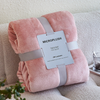 Lightweight Cozy Flannel Plush Blanket for Bed And Couch Solid Color Fleece Throw Blanket for All Seasons Microfiber Bed Blanket for Living Room
