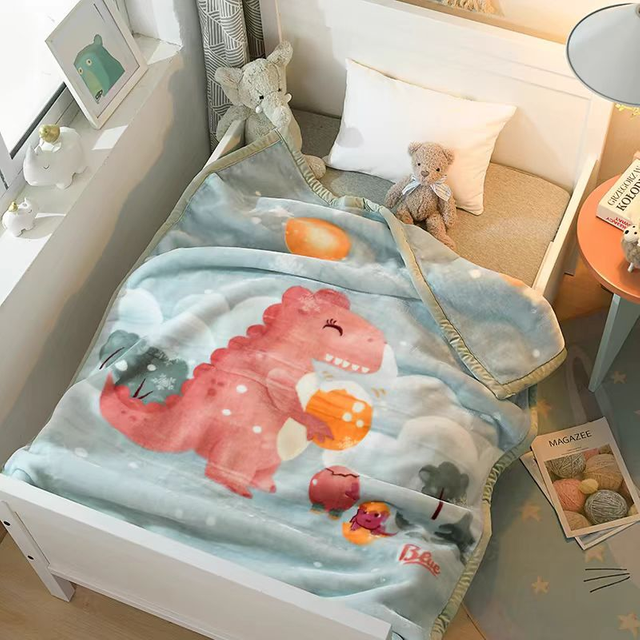 Baby Blanket for Boys Girls Super Soft Double Layer Minky Coudy Blankets, Lovely Floral Animal Design Blanket for Baby Bedding 