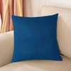 Plain Solid Color Linen Throw Pillow Covers 18"x18" Cushion Cases for Couch Sofa Bed Living Room Home Decoration 