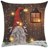 18 X 18 Inch Merry Christmas Trees Snowflake Throw Pillow Covers Pillowcases Throw Pillow Covers for Sofa Couch Home Decor