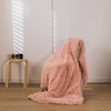 Faux Fur Fluffy Shaggy Blanket Long Plush Flannel Fleece Blanket for Kids Bed Blanket for Couch Sofa Travel Camping Outdoor Indoor King Size 