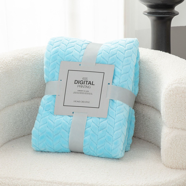 Solid Lightweight Velvet Blanket for Couch Sofa Fuzzy Throw Blanket 50" X 60" Flannel Fleece Blankets for Bedroom Office Car Travel Blankets for All Season 