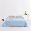 Breathable Cooling Blanket for Sleeping Summer Bed Sheets Pillowcases Cozy Comforter Lightweight King Size 