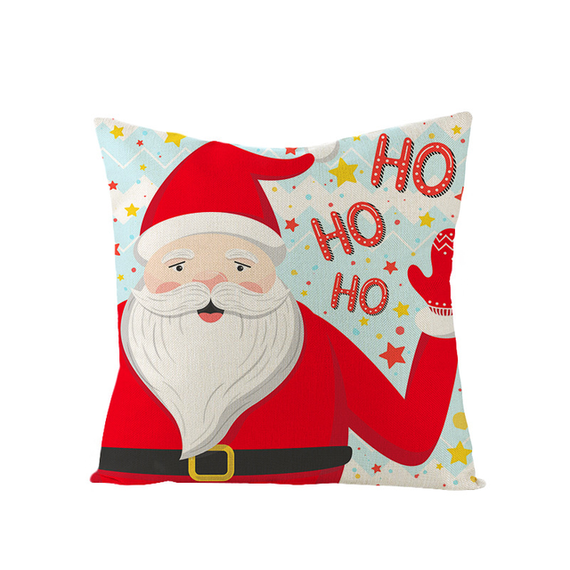 Xmas Balls Holiday Throw Pillows Case Colorful Ornament Pillow Covers for Christmas Seson Square Cushion Cover for Winter Home Couch Festive Decor 45x45 Cm 