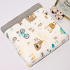 Multilayers Cotton Muslin Baby Receiving Quilt Washable Infant Gauze Quilt for Summer Crib Blanket for Baby And Toddler Muslin Crib Sheet 