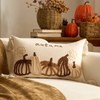 Hello Pumpkin Cushion Cover Autumn Fall Pillows Decor Living Room Bedroom Decoration Warm Cozy Pumpkin Pillow Covers Thanksgiving Day Cushion Pillowcase Tufted Fall Maple Leaf Pillow Cover Set 
