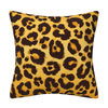 Leopard Pink Print Animal Throw Pillow Covers 45x45 Cm Pillow Cushion Cover 18x18” Decorative Square Pillowcases for Sofa Couch Bedroom Livingroom 