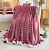Bubble Flannel Fleece Bed Blanket Leisure Four Seasons Sofa Cover Blanket Double Sided Fleece Flannel Blanket