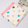 Multilayers Cotton Muslin Baby Receiving Quilt Washable Infant Gauze Quilt for Summer Crib Blanket for Baby And Toddler Muslin Crib Sheet 