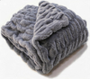 Minky Designs Minky Blanket – Ultra Soft Faux Fur Throw Blanket for Couch, Bed & Home Fluffy, Warm & Luxurious Chic Collection