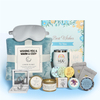 Get Well Gifts for Women,Gift Basket, Unique Self Care Package Relaxing Spa Gift Set, Birthday Gifts Box for Woman, Mothers Day Gifts for Mom Her Friend Wife Sister, Blue
