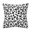 18x18” Decorative Throw Pillow Covers 45x45CM Square Cushion Covers Black And White Zebra Pattern Throw Pillow Case Leopard Print Cushion
