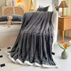 Bubble Flannel Fleece Bed Blanket Leisure Four Seasons Sofa Cover Blanket Double Sided Fleece Flannel Blanket
