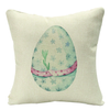 45 X 45 Cm Happy Easter Pattern Cushion Cover Decorations Linen Pillowcase for Home Party Sofa Rabbit Rabbit Cushion Cover 