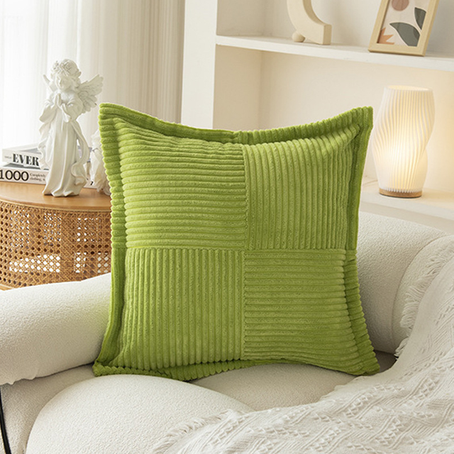 Square Cushion Cover 50x50cm Multicolor Pillow Cases Sofa Modern Soft Decorative Couch Sofa Chair Office Cushions With Hidden Zipper Pillow Cover & Insert 