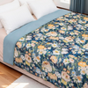 Cooling Comforter for Hot Sleepers, Boho Floral Cooling Blankets King Size 108"x90",Double-Sided Cool Technology, Q-Max>0.43,Lightweight Breathable, Cold Blanket for Bed