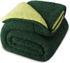 Reversible Sherpa Blanket, Thick and Warm Fleece Blankets for Winter, Soft Plush Fluffy for Bed