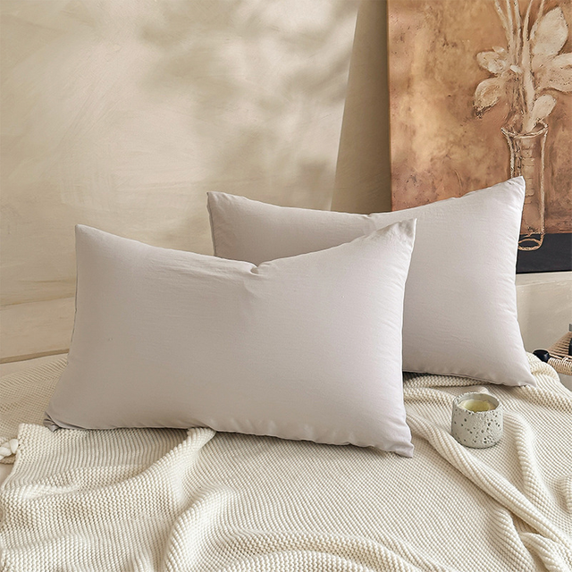 Solid Color Cushion Cover 48x 74 Cm Decorative Sofa Pillow Cover for Sofa Bed Chair Office Comfortable Cushion Covers Home Living Room Bedroom Garden Decoration 