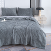 3D Stylish Thick Plush Jacquard Fleece Throw Blanket Machine Washable Super Soft Warm Taffeta Blanket for Teen Girls Women Couch Bed Sofa Chair Office 