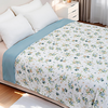 Cooling Comforter for Hot Sleepers, Pastoral Style Floral Cooling Blankets King Size 108"x90",Double-Sided Cool Technology, Q-Max>0.43,Lightweight Breathable, Cold Blanket for Bed