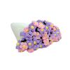 Finished Crochet Rose Bouquet Blanket Handmade Office Knitted Flower Mother's Day Gift Crochet Gift for Her