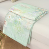 Floral Printed Cooling Blankets lightweight Summer Blanket Perfect for Bed, Couch, Sofa Double Layers Summer Quilt for Adults 