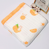 Multilayers Cotton Muslin Baby Receiving Quilt Washable Infant Gauze Quilt for Summer Crib Blanket for Baby And Toddler Muslin Crib Sheet 