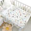 Soft Nursery Minky Receiving Blankets for Newborn Toddler Crib Stroller Car Seat Baby Muslin Blanket Breathable & Soft Thin Baby Blankets Cloths Double Absorbent Infant Swaddling Wrap